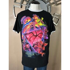 Halloween Horror Nights 2019 Womens Black Fear To The Max T Shirt Medium‎ M